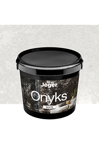 OEM Διακοσμητικό χρώμα Jeger, εφέ όνυχα, λευκό, 7 kg