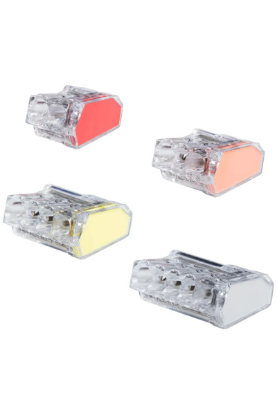 Lexman Wire clamp, 0.5 x 2.5 mm², 2-5 wires, Set of 20 pieces