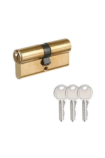 STANDERS Κύλινδρος από ορείχαλκο, 5 ακίδες, 30 x 30 mm, 3 κλειδιά