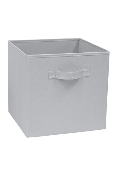 Spaceo Storage box, 31 x 31 x 31 cm, Kub Granit 5, grey