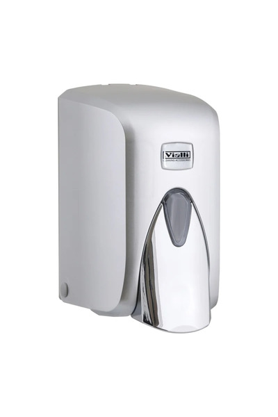 OEM Δοχείο υγρού σαπουνιού Vialli, 0,5 L, 11 x 13 x 17 cm, με ανταλλακτικό, A...