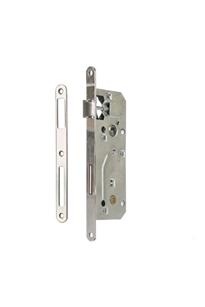 OEM Κλειδαριά πόρτας, εσοχή, εσωτερική πόρτα, κλείσιμο με κουμπί, 40 x 90 mm,...