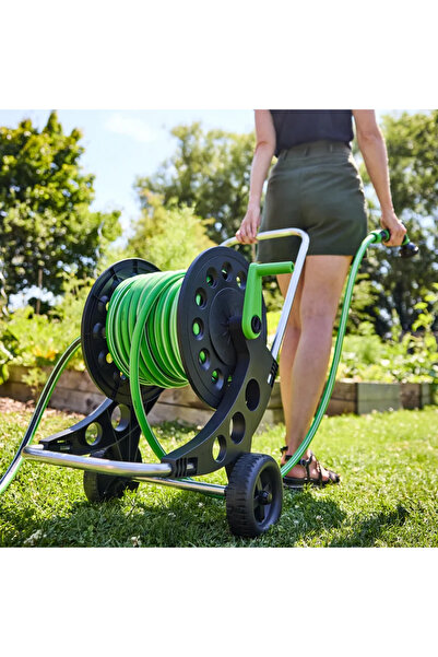 OEM Καρότσι λάστιχου κήπου, Geolia, Ø 15 mm x 25 μέτρα, 21 bar, αξεσουάρ που ...