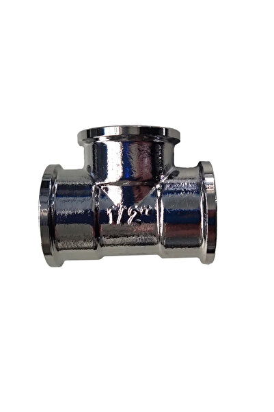 OEM Ορειχάλκινο ταφ, εσωτερικό - εσωτερικό σπείρωμα, σύνδεση 1/2', επιχρωμιωμένο