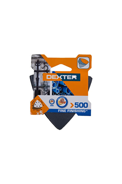 Dexter Banda abraziva Dexter, pentru slefuitor cu vibratii, 93 x 93 x 93 mm, ...