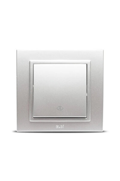 OEM Zena cross switch, recessed, IP20, gray