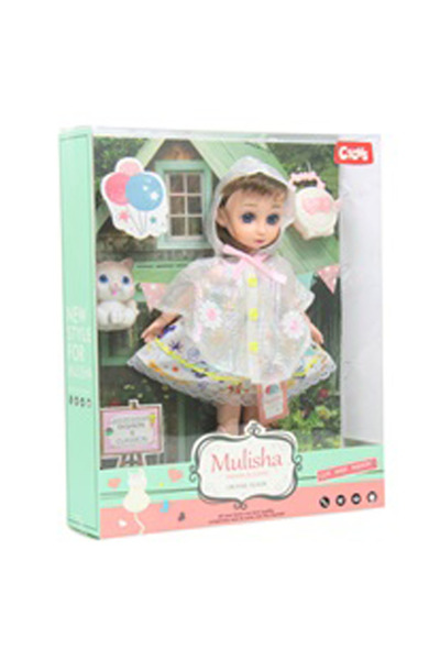 ctoy دمية موليشا مع ملحقاتها، نموذج مختلط، قطعة واحدة