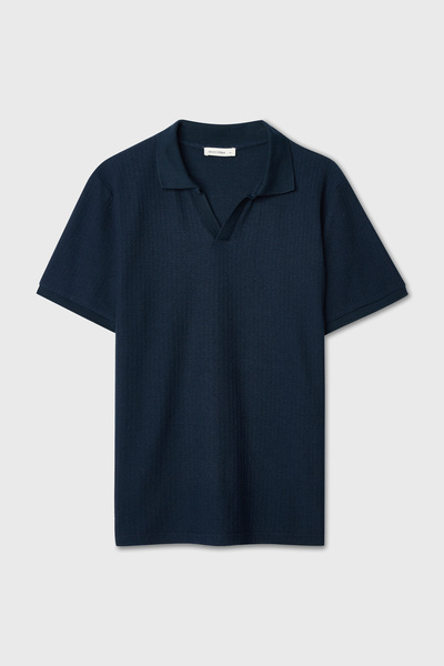 Mudo Polo Collar Knitted T-Shirt