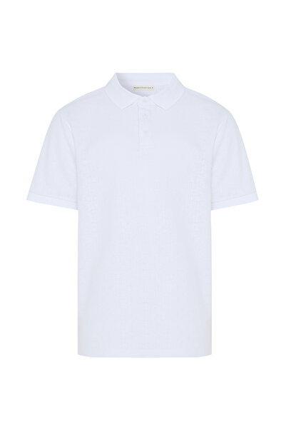 Mudo Polo Collar Knitted Short Sleeve T-Shirt