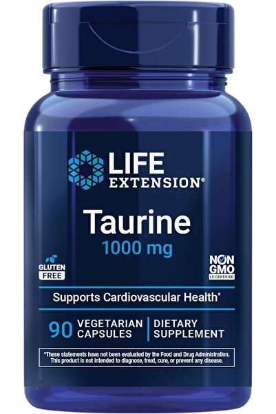 Life Extension تورين 1000 ملغ من لايف إكستنشن، 90 كبسولة نباتية