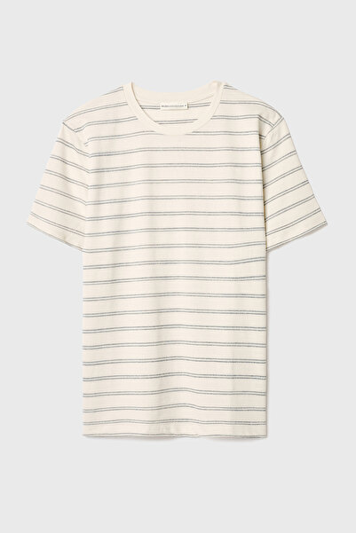 Mudo Striped Crew Neck T-Shirt