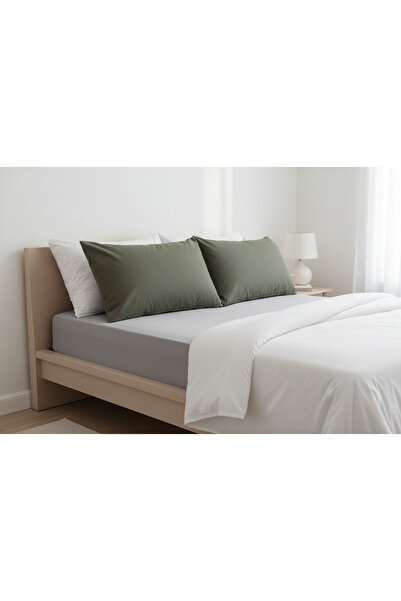 YAZICI 2-Pack 50X70 Patterned Pillowcase Ranforce 80% Cotton 20% Polyester Zi...