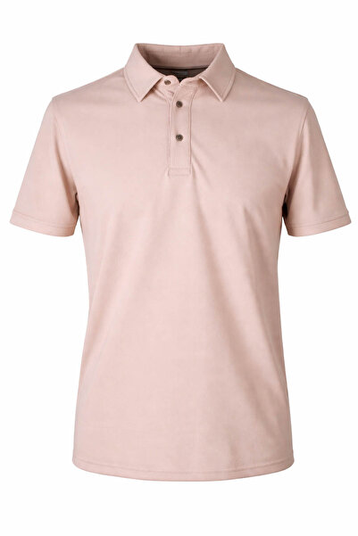 trender 26YSS9000025 تي شيرت رجالي من Stone بأزرار أوتوبان