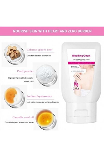 Sarahbeauty سارا بيوتي كريم التبييض الفوري 150 جم