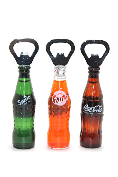 doremodam Iconic Beverage Bottle Design Magnet Bottle Opener - Model 2