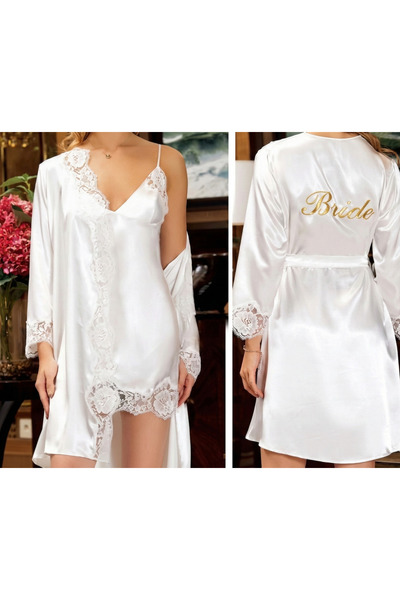 Glamores Bride Gecelik - Sabahlık Takımı