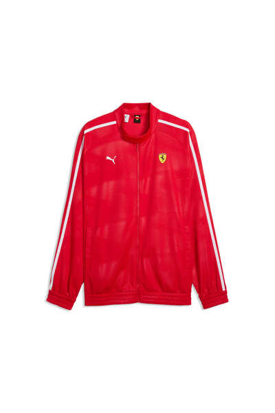 Puma SCUDERIA FERRARI T7 Erkek Geniş Kesim Track Ceket