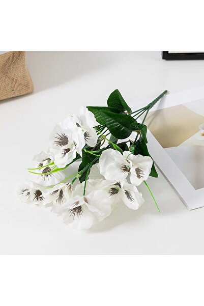 choice2 1PCs Simulated Colorful Butterfly Flowers, Five Forked Small Handleba...