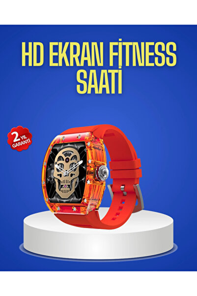Şeffaf Tasarımlı Akıllı Saat Dokunmatik Ekranlı