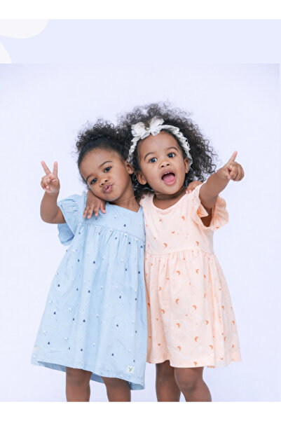 luay Ultra-Soft 100% Bamboo Baby Girl Dress Set - Ruffled Sleeve Sundress for...