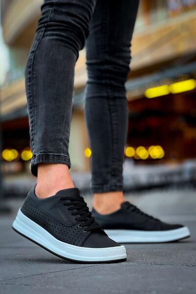 Zapatos Ch043 Cowien Men's Casual Lace-Up Leather Sports Sneakers Shoes Cbt -...