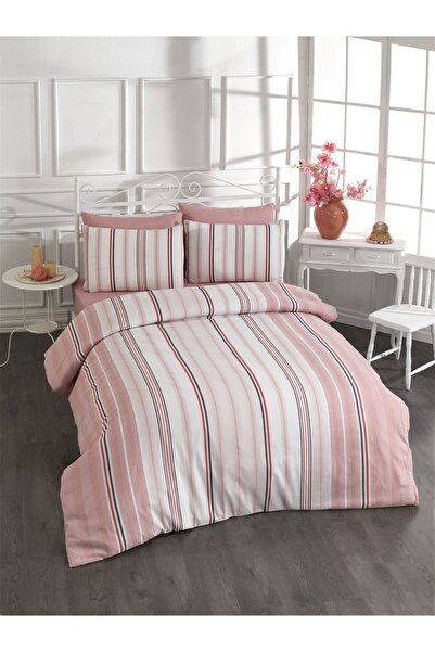 Rasel Tekstil طقم غطاء لحاف إيبيزا بي قطن يو سي مزدوج مقاس 200x220 سم بودرا