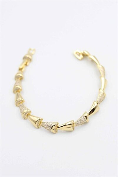 MENESSA سوار شوبينج المرصع بالأحجار - ذهبي