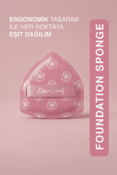 Rose Candy Yumuşak Dokulu & Kusursuz Dağıtan | Fondöten Süngeri