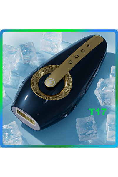 KINSEI BEAUTY جهاز إزالة الشعر بالليزر T17، 9999999 ومضة، يحافظ على البرودة ب...