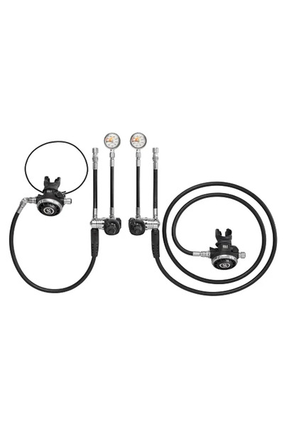 Scubapro X-TEK Sidemount Regülatör Kiti, DIN