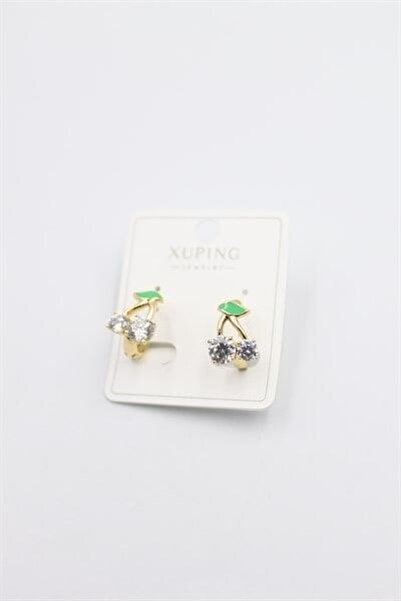 MENESSA Cherry Earrings - Gold