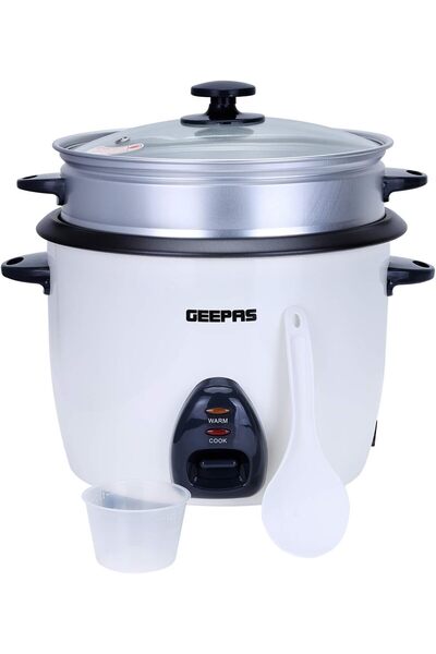 Geepas 1.5L Rice Cooker/Steamer
