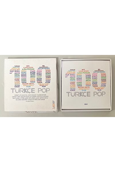 Dmc Müzik Turkish pop 7 cd 100 turkish pop songs cd set