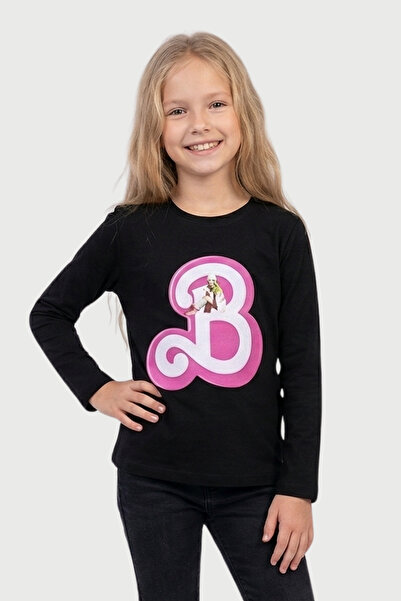 CRASSİ Момичешка блуза с принт на Барби