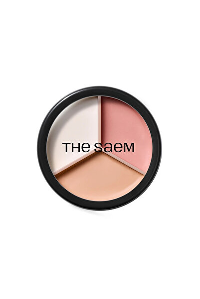 THE SAEM The Saem Cover Perfection Triple Pot Concealer 07 Pink Beige