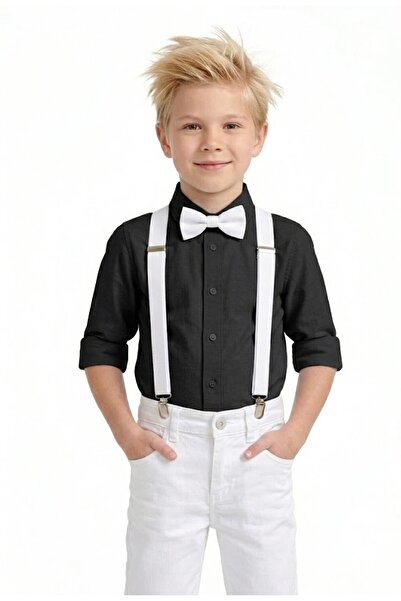 NACAR STORE Cămașă neagră cu mâneci pliate pentru băieți, 23 aprilie, 29 octo...