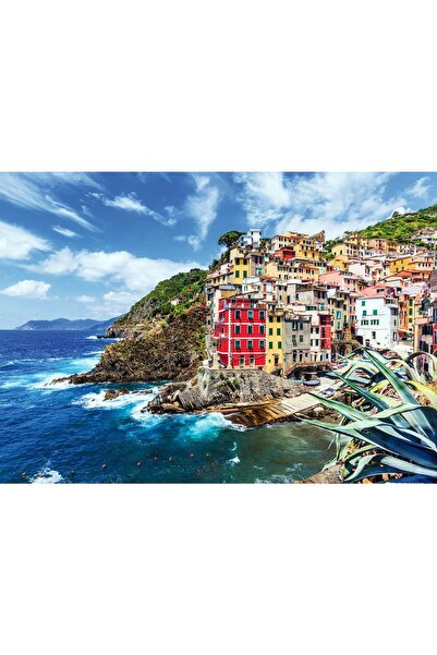 Tinypuzzle Puzzle - Riomaggiore Village, Cinque Terre, Italy, 99 pieces (1023)