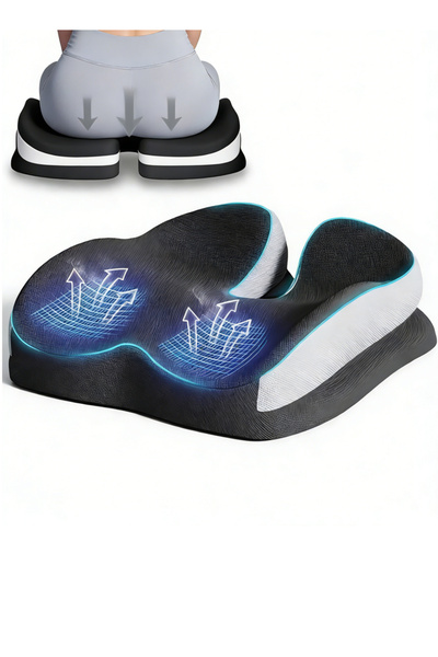 Yoawllty وسادة كرسي المكتب، وسادة مقعد من الإسفنج الذكي تخفف بشكل فعال من عدم...