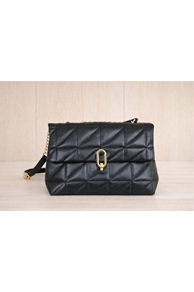 Lelesya LeLessa Kadın Omuz Çantası Kapitone Desenli Zincir Askılı Günlük Şık ...