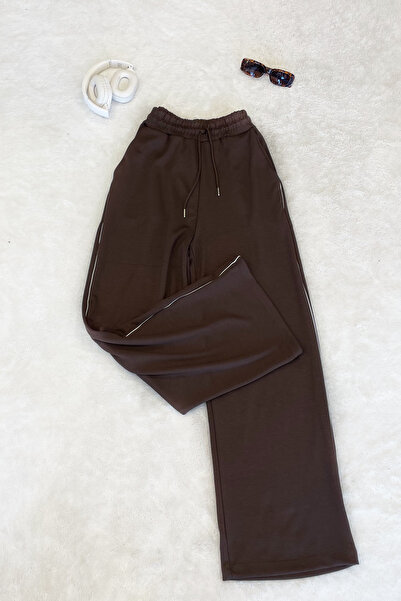 Noa&Noa Ara Piped Tracksuit-Brown Brown