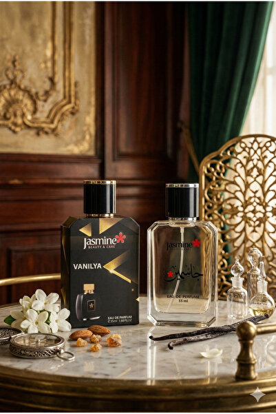 Jasmine Unisex Parfüm 55 ml EDP – Vanilya Notalı Kalıcı Unisex Parfüm