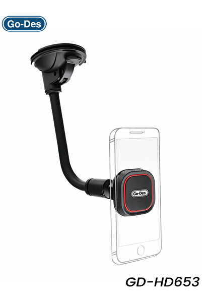 Go-Des GD-HD653 Magnetic Car Phone Holder 360° Rotation Strong Suction Dashbo...