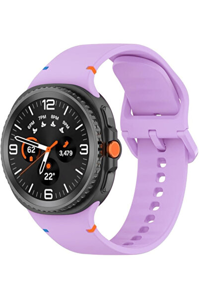 UnDePlus Samsung Galaxy Watch 8 40mm 44mm Classic 46mm Sport Silicone Band Ip...