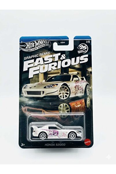 HOT WHEELS Fast & furious (25th anniversary) graphic remix - honda s2000 (spe...