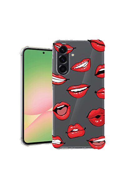 bestcase ® Husă Husă Antișoc pentru Samsung Galaxy S26, Buze - Kiss Pattern, ...
