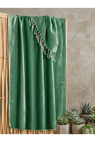 SHIPLA HOME منشفة شاطئ قطن 100%، مقاس XXL 100×180 سم