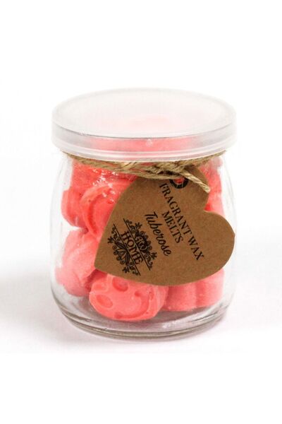 Ancient wisdom Ceară de soia parfumată - „Tuberoză” (16 inimioare)