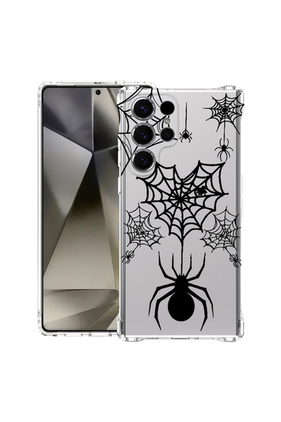 bestcase ® Husă Anti Shock Case for Samsung Galaxy S26 Ultra, Spider Web, 312...