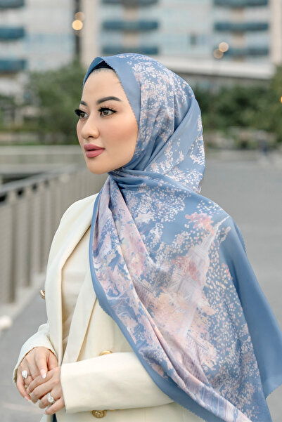 Buttonscarves New York 3 Saten Şal - Guggenheim