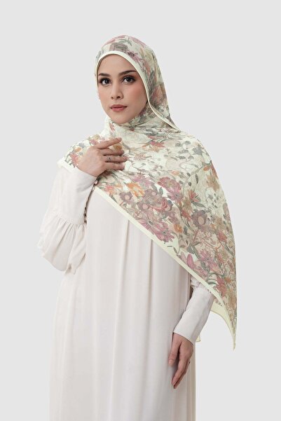 Buttonscarves Dubai Piliseli Şal - Ivory